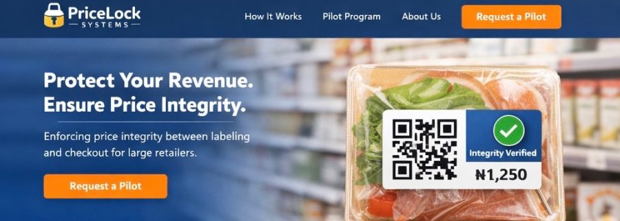 Cover image of PriceLock Systems Ltd, Retail venture on VC4A
